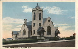 Presbyterian Church Sheridan, WY Postcard Postcard Postcard