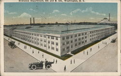 Ordnance Department Washington, DC Washington DC Postcard Postcard Postcard