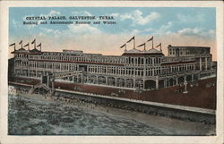 Crystal Palace Galveston, TX Postcard Postcard Postcard