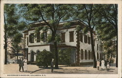Governor's Mansion Columbia, SC Postcard Postcard Postcard