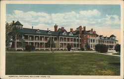 Hospital, National Soldiers' Home Postcard