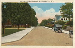 Haywood Street Waynesville, NC Postcard Postcard Postcard