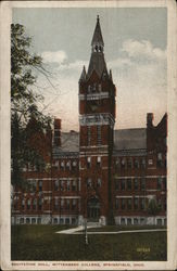 Recitation Hall, Wittenburg College Postcard