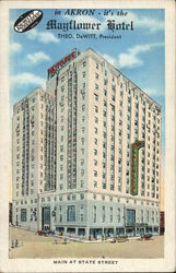 Mayflower Hotel Postcard