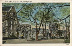 Bryn Mawr College Postcard