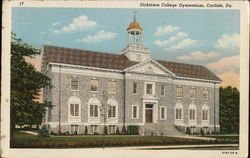 Dickinson College Gymnasium Carlisle, PA Postcard Postcard Postcard