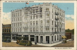 Hotel Pendleton Postcard