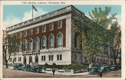 Public Library Portland, OR Postcard Postcard Postcard
