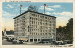 Hotel Benton Corvallis, OR Postcard Postcard Postcard