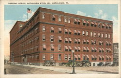 General Office, Bethlehem Steel Company Postcard