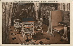 Coal Mine Tap Room, Necho Allen Hotel Pottsville, PA Postcard Postcard Postcard