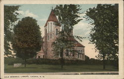 Gale Memorial Library Postcard