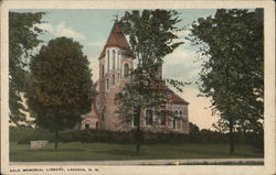 Gale Memorial Library Laconia, NH Postcard Postcard Postcard