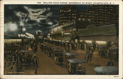 Rolling Chair Parade, Boardwalk by Night Rolling Chair Parade, Boardwalk by Night