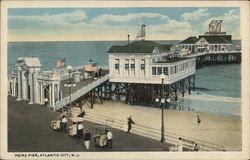 Heinz Pier Atlantic City, NJ Postcard Postcard Postcard