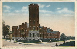 State Armory Postcard