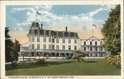 Algonquin Hotel Saranac Lake, NY Postcard Postcard Postcard