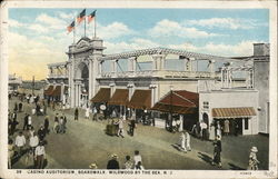 Casino Auditorium, Boardwalk Postcard