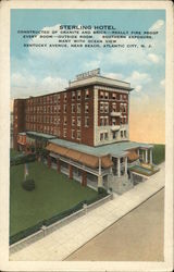 Sterling Hotel Atlantic City, NJ Postcard Postcard Postcard