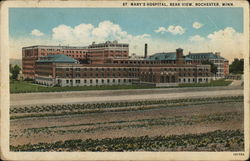 St. Mary's Hospital, Rear View Rochester, MN Postcard Postcard Postcard