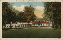 The Sunday Tabernacle Winona Lake, IN Postcard Postcard Postcard