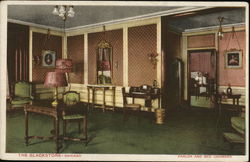 The Blackstone Parlor and Bed Chamber Chicago, IL Postcard Postcard Postcard