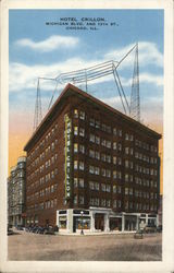 Hotel Crillon Chicago, IL Postcard Postcard Postcard