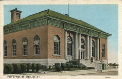 Post Office Mount Sterling, KY Postcard Postcard Postcard