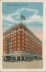 Hotel Louis Joliet Illinois Postcard Postcard Postcard