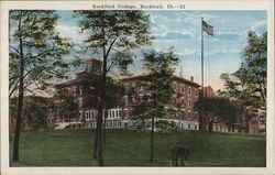 Rockford College Illinois Postcard Postcard Postcard