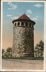 Water Tower Postcard