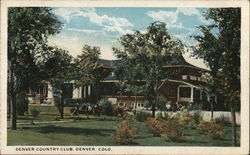 Denver Country Club Colorado Postcard Postcard Postcard