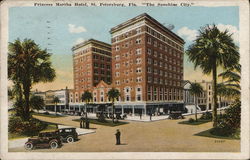 Princess Martha Hotel St. Petersburg, FL Postcard Postcard Postcard