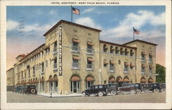 Hotel Monterey West Palm Beach, FL Postcard Postcard Postcard