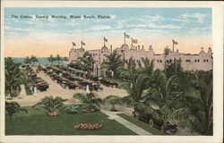 The Casino, Sunday Morning Miami Beach, FL Postcard Postcard Postcard