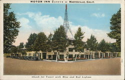 Motor Inn Tavern Postcard