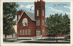 First Baptist Church Blytheville, AR Postcard Postcard 