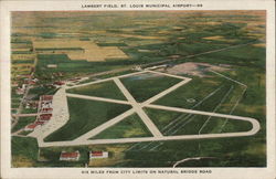 Lambert Airport Postcard