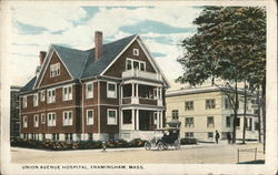 Union Avenue Hospital Framingham, MA Postcard Postcard Postcard