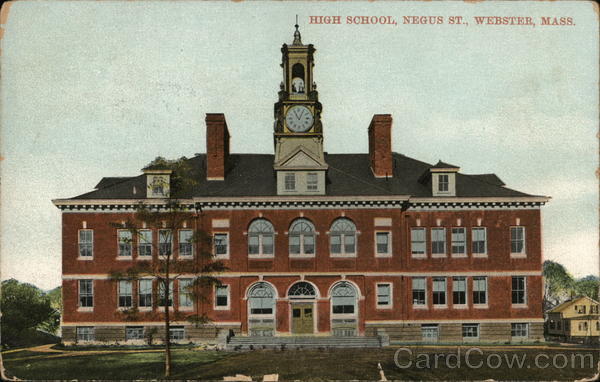 High School, Negus Street Webster Massachusetts