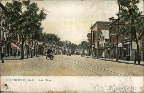 Main Street Greenfield Massachusetts