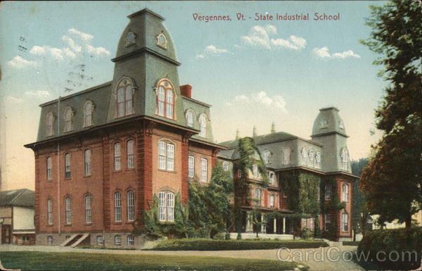 State Industrial School Vergennes Vermont
