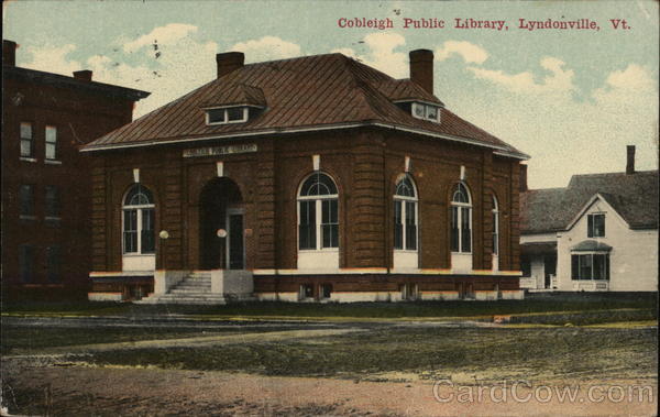 Cobleigh Public Library Lyndonville Vermont