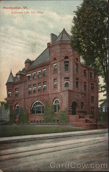 National Life Ins. Bldg. Montpelier Vermont
