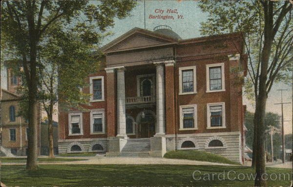 City Hall Burlington Vermont