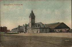 Union Station Portland, ME Postcard Postcard Postcard