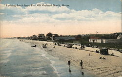 Looking South from Pier Postcard