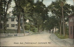 Main Ave. Farmingale Postcard