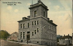 Custom House & Post Office Eastport, ME Postcard Postcard Postcard