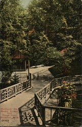 Rustic Bridge Over Trout Pond, Riverton Park Rustic Bridge Over Trout Pond, Riverton Park